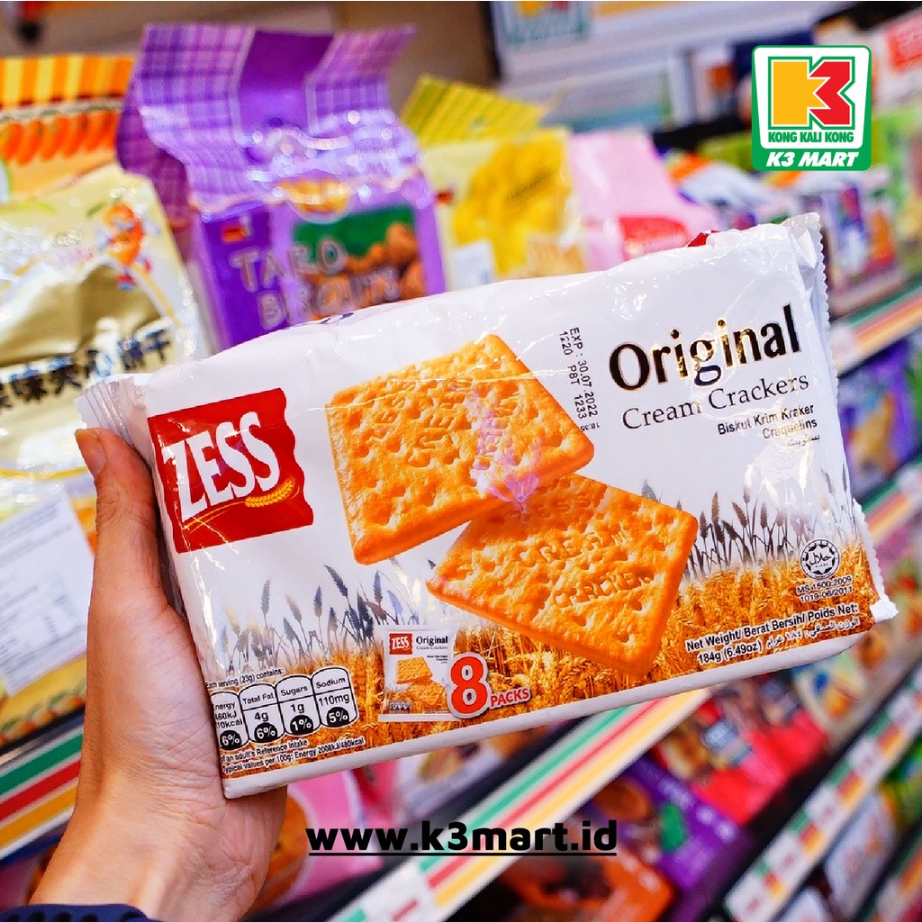 

Zess Original Cream Crackers 8s 184gr