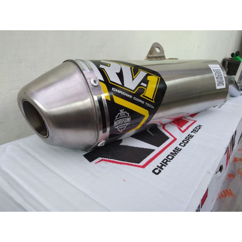KNALPOT NORIFUMI RV1 NEW  N4 KLX 150 BF DTRACKER OLD NEW RV 1 N4 KLX ORIGINAL CRF 150 L N4  WR 155  RV1 NEW N4 MESIN STANDAR-2