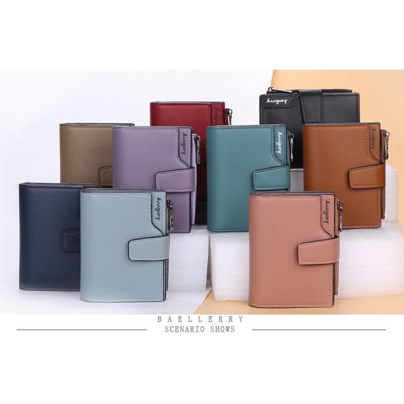 BRGUNIK Dompet Baellerry Pendek Lipat New Colour Baellerry Kecil Lipat Premium D041