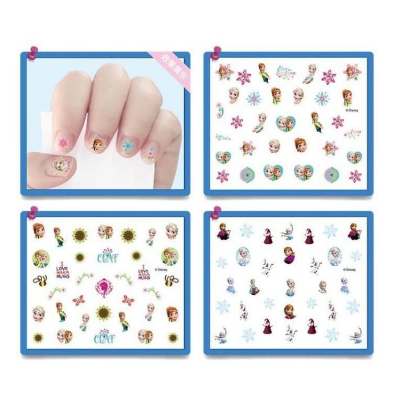 stiker nail art / sticker kuku lucu murah / nail art sticker / mainan anak murah / aksesoris kuku