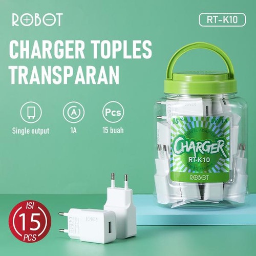 TERBARU, KEPALA CHARGER ROBOT RT-K10 SATUAN TERMURAH!!