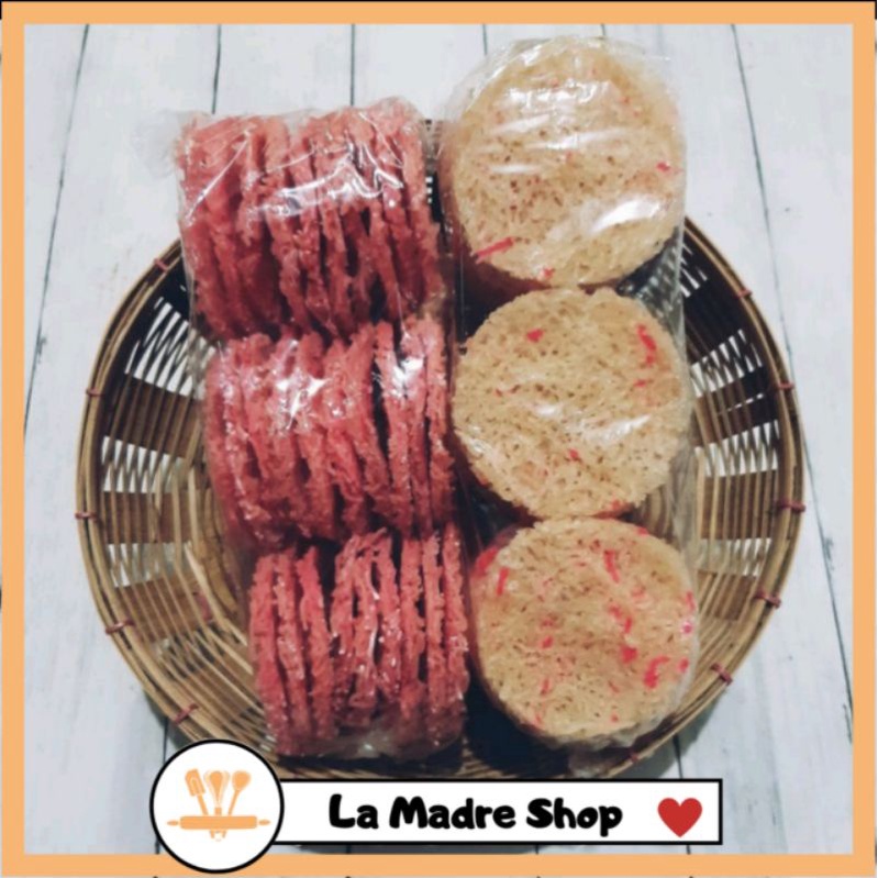 

RANGINING KERUPUK TEPUNG Singkong Khas Sukabumi - Uk. isi 30 Pcs