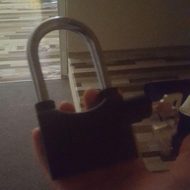 Gembok Alarm Kinbar / Gembok Anti Maling