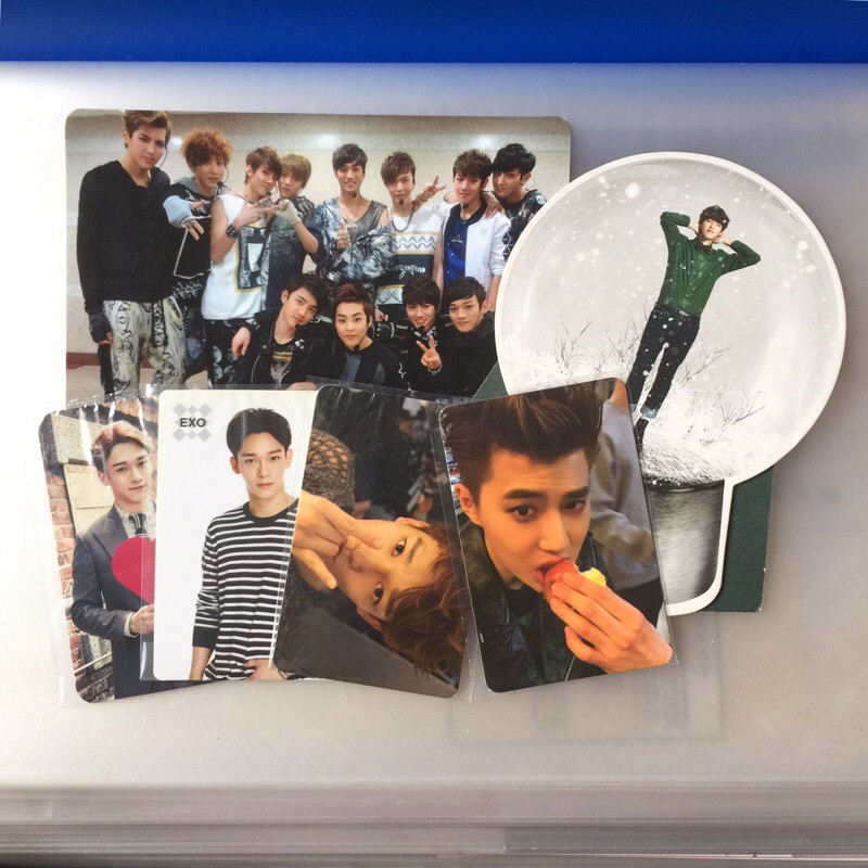 [OFFICIAL] PHOTOCARD EXO MAMA MID MCM SUM GROWL SUHO KRIS CHEN