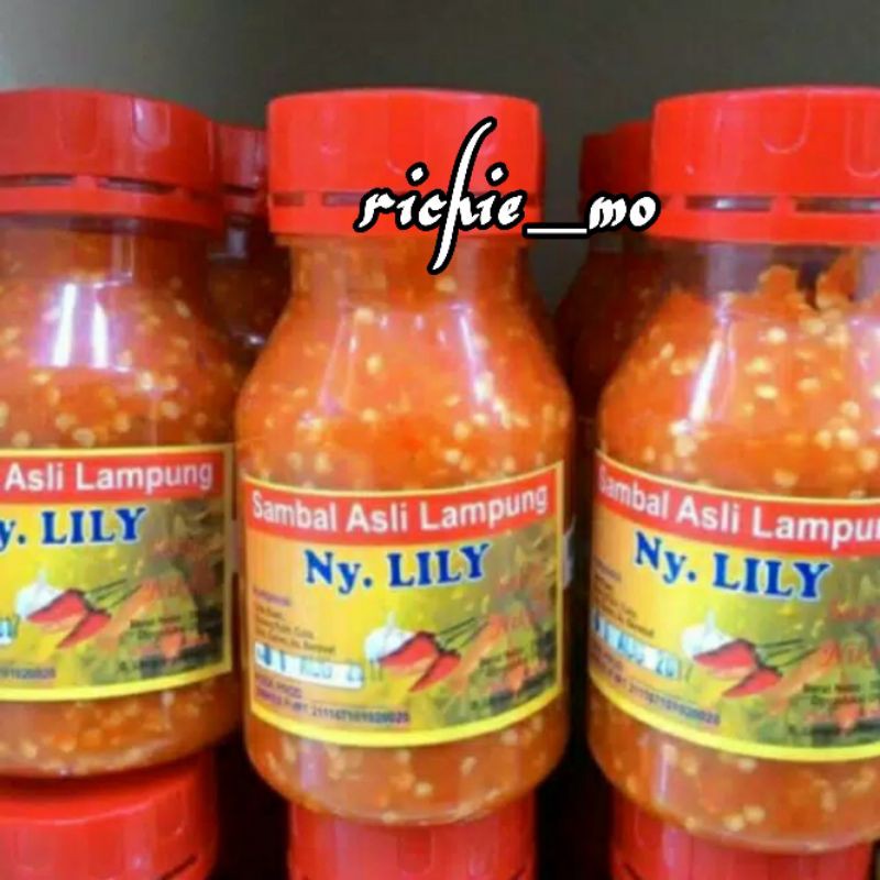 

Sambal Ny. Lily Asli Lampung 300gr