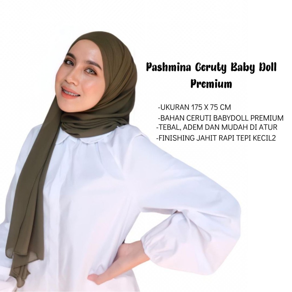 Pashmina Ceruty Baby Doll Premium Part 2-4