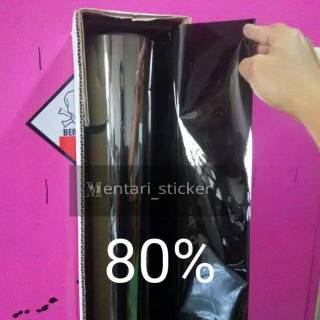  STIKER KACA FILM ONEWAY  BLACK SILVER STICKER CERMIN STIKER  