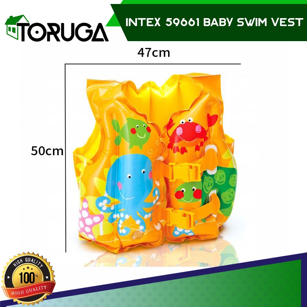 Pelampung Anak Rompi Renang INTEX - BABY SWIM VEST 59661