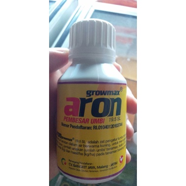 Pembesar Umbi growmax Aron 19,5 SL kemasan 100 ml