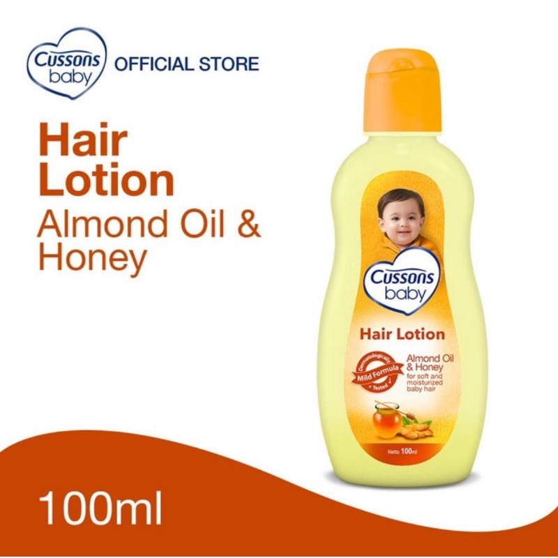 Cussons Baby Hair Lotion 50+50 ml (100ml)/Lotion Rambut Bayi Cussons