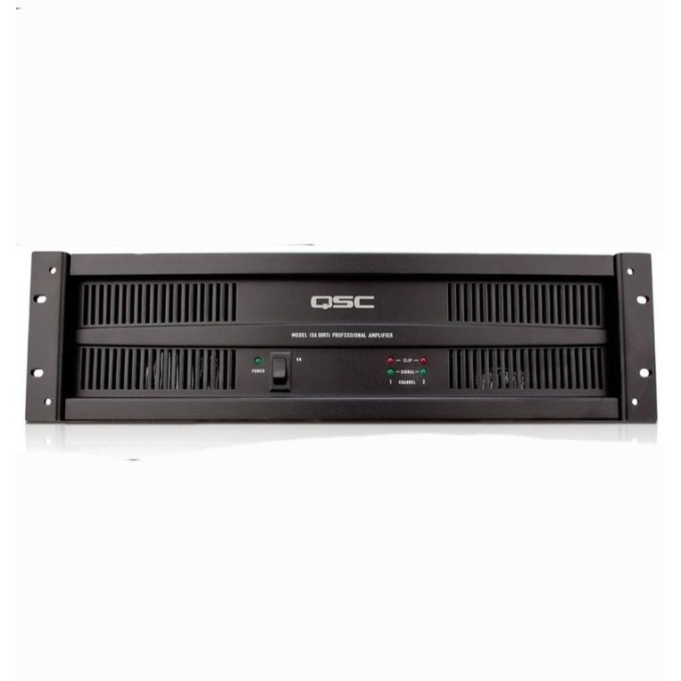 QSC ISA500Ti | QSC ISA 500Ti Power Amplifier 2×500 Watt @70/100V Original