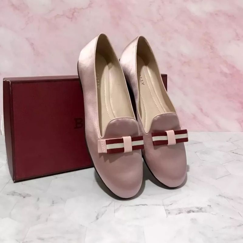 ORIGINAL SEPATU BALLY BEW SATIN SIZE 39 SIZE 40 SALEWOMAN SHOES