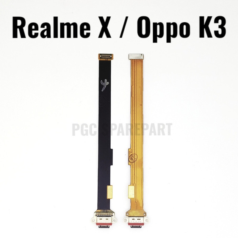 Fleksibel Flexibel Flexible Papan PCB Con Cas Con TC Konektor Charger Realme X - Oppo K3