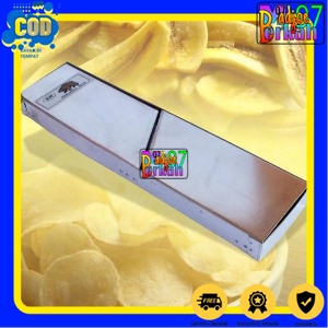 Parutan keripik pengiris kripik singkong kentang pisang Stainless