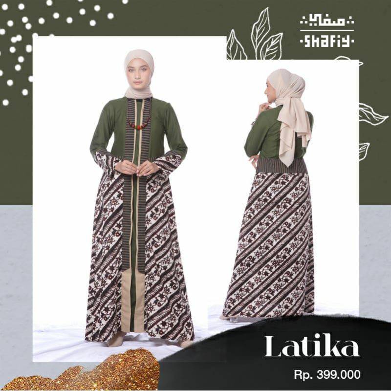 Gamis Etnik Shafiy Latika