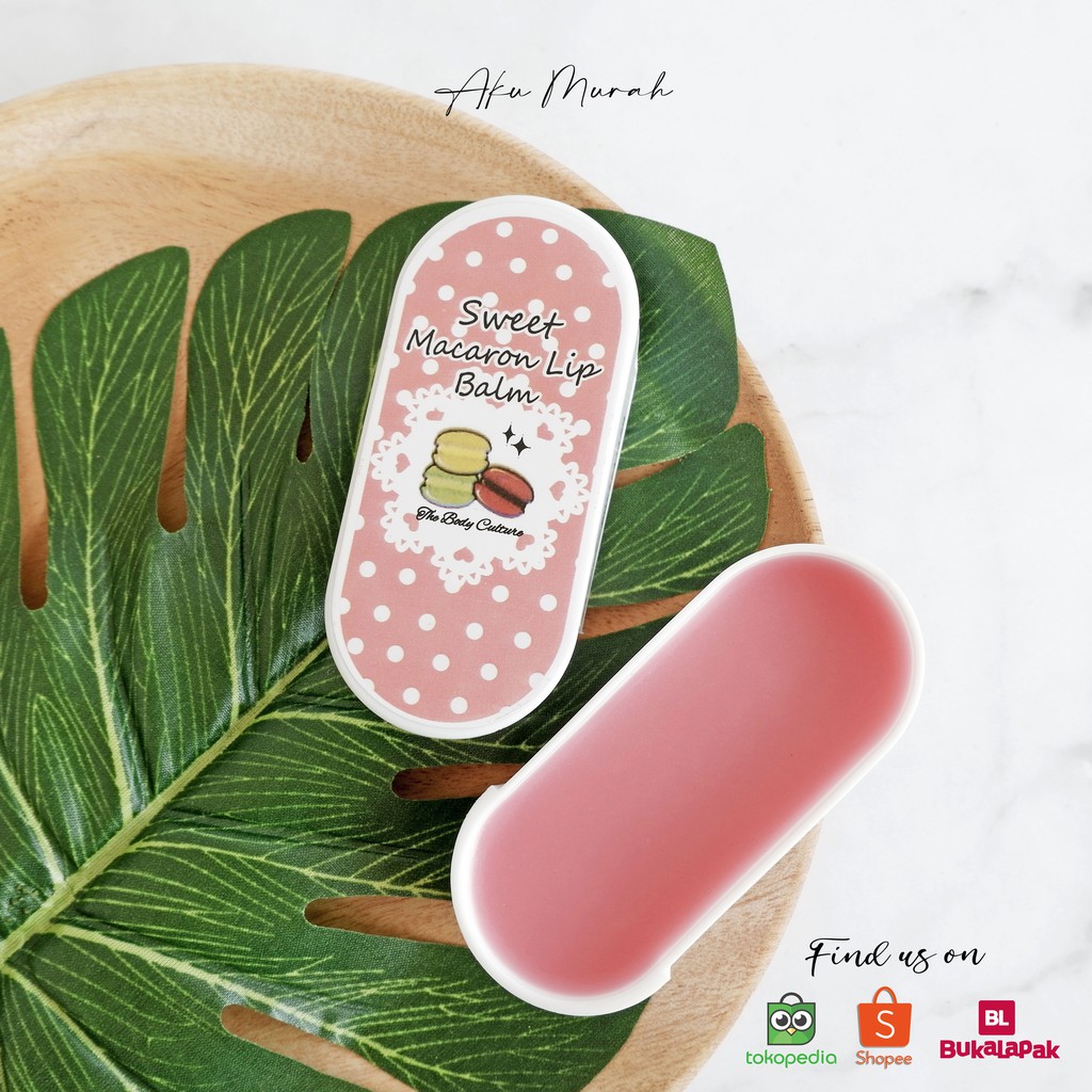 ✨ AKU MURAH ✨Sweet Macaron Lip Balm by The Body Culture BPOM &amp; Original