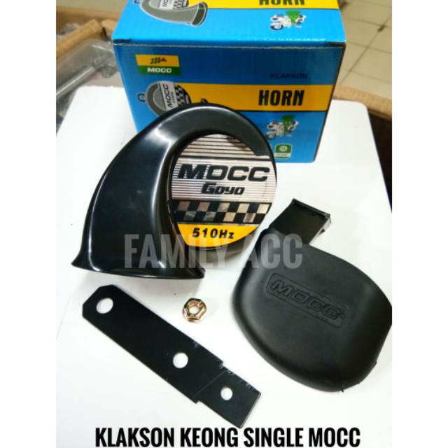 Klakson Keong Single Horn Kelakson Single Tone - 12 Volt MOTOR dan MOBIL