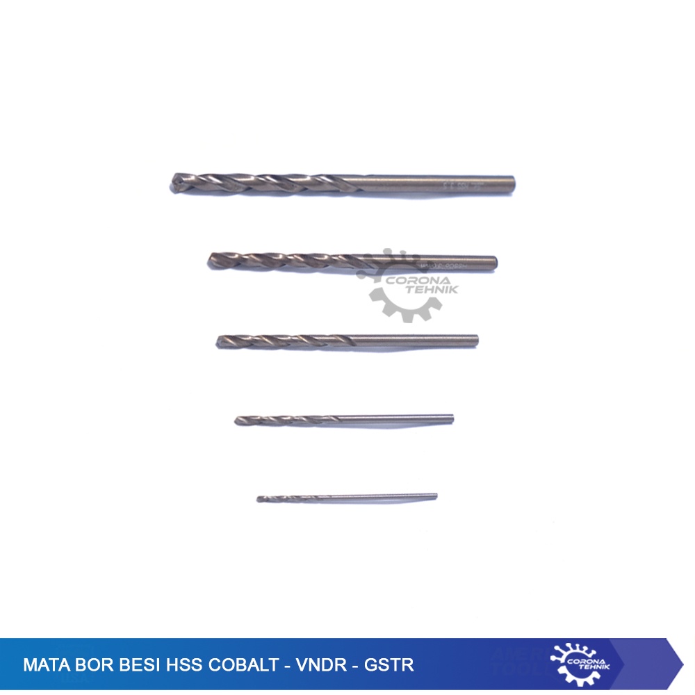 5,5 mm - Mata Bor Besi HSS Cobalt - VNDR - GSTR