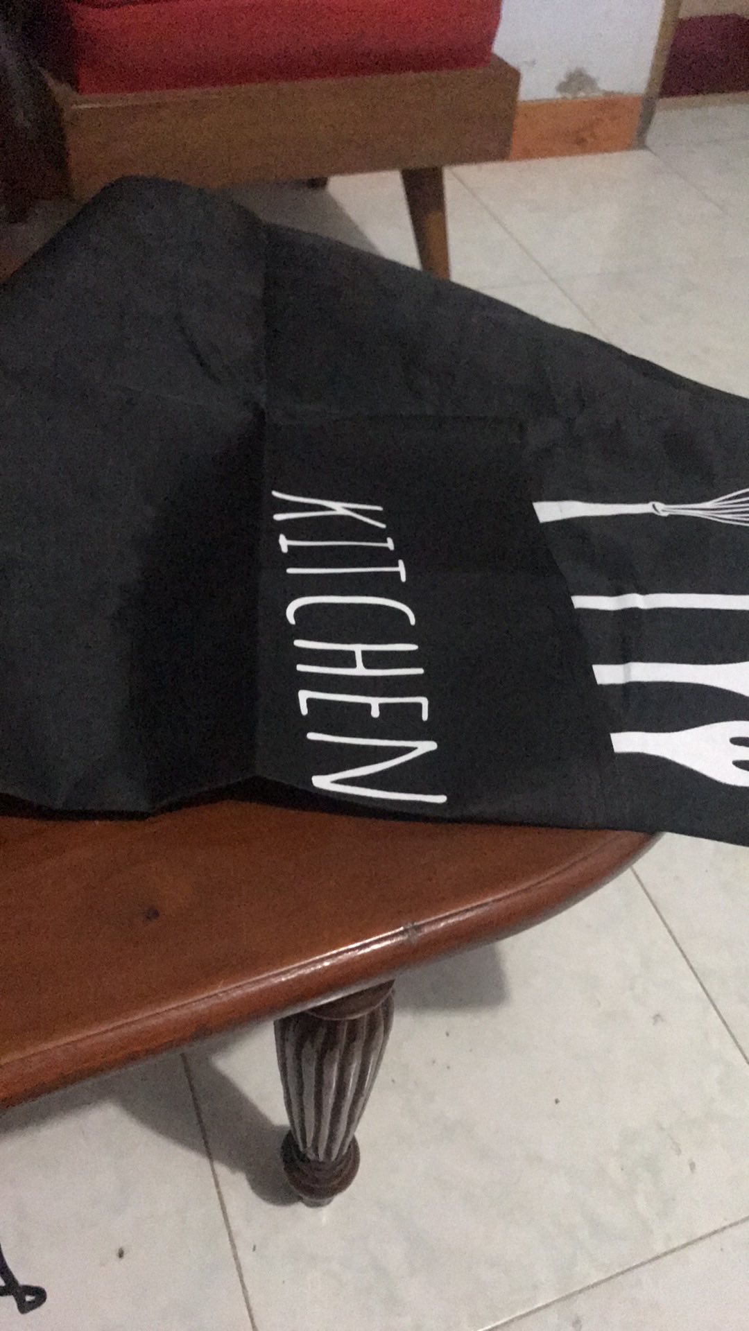 Celemek Kain Apron Dapur Pelindung Baju Noda Kotor Pakaian Masak Memasak Kitchen Koki Chef Cotton