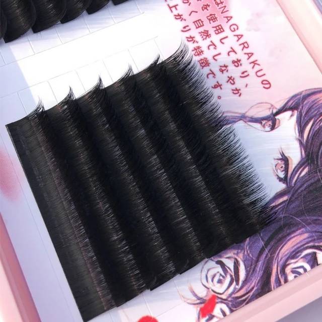 Nagaraku Bloom Fast Fanning Eyelash extension volume bloom 12baris