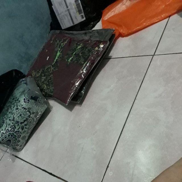 Hem Batik Atasan Pria Batik Pekalongan 88 Kemeja Formal Lengan Pendek M L Xl Murah Berkualitas