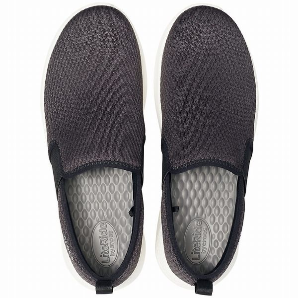 Crocs / Sepatu Crocs / Sepatu Crocs Pria / Crocs Literide Mesh Slip On / Sepatu Pria / Crocs Pria / Sepatu Literide / Crocs Slip On / Sepatu Slip On