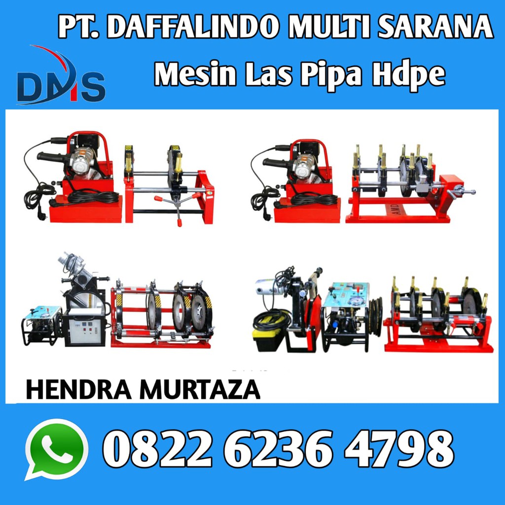 Mesin sambung pipa hdpe 2-6 inch-mesin las pipa hdpe 160mm manual-alat sambung pipa hdpe-mesin las