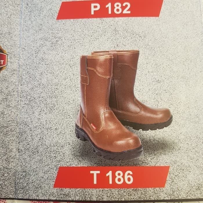 RED PARKER SAFETY SHOES T 186 SEPATU RED PARKER