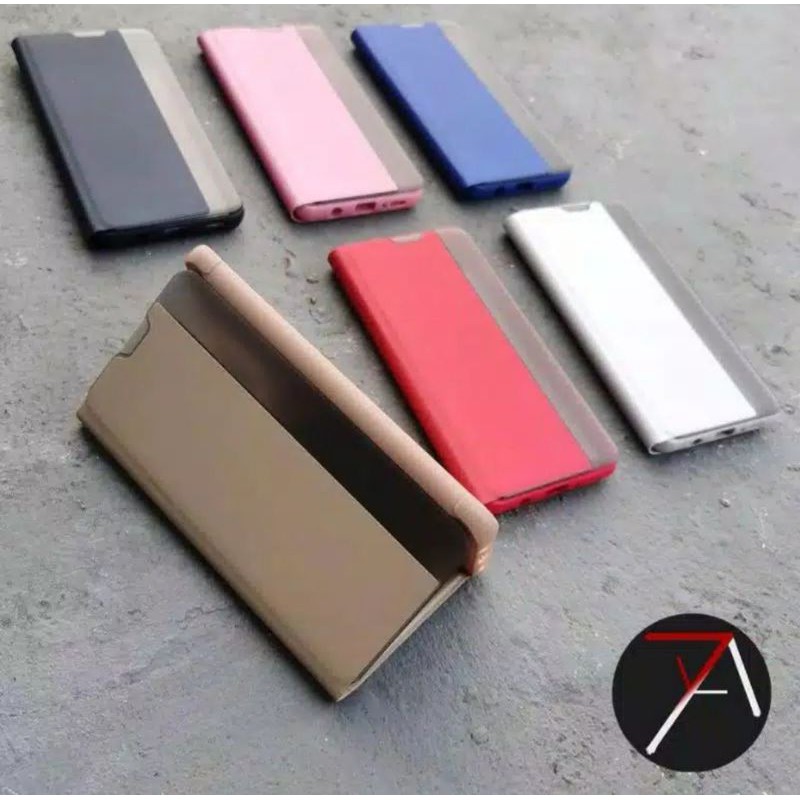 Flip Cover Case Digital Samsung A21S A51 A70 A70S A71 A91 Sarung Softcase Casing Auto lock