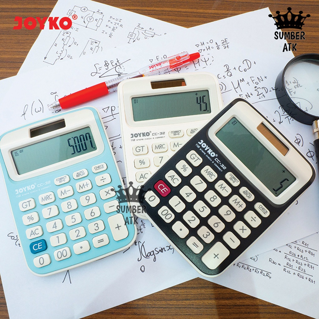 

Adn Kalkulator Joyko CC-32 / 12 Digits / Check Correct / Calculator