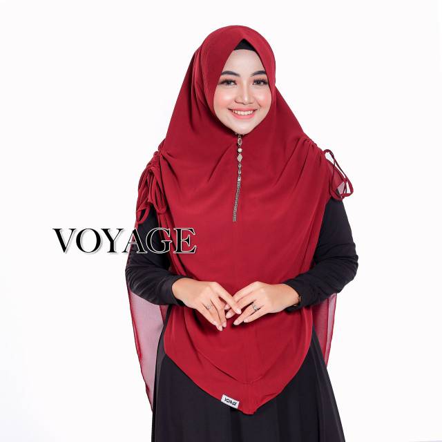 Khimar jilbab hijab voyage seruk kk