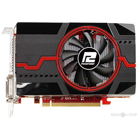 VGA PowerColor Amd Radeon R7 260x 2gb DDR5 OC Setara GTX 750ti 2nd bagus