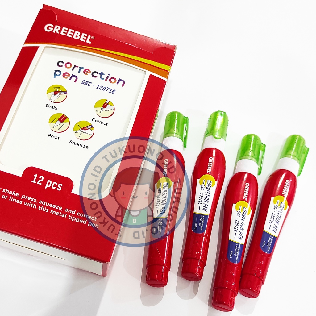 

GREEBEL 120716 Correction Pen | Tip X Tipe X