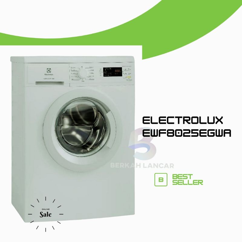 Mesin Cuci Front Loading Electrolux Ewf 8025 Egwa / EWF8025EGWA