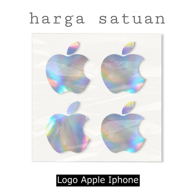 Sticker cutting apple stiker aple stiker logo apple iphone/ipone stiker hp