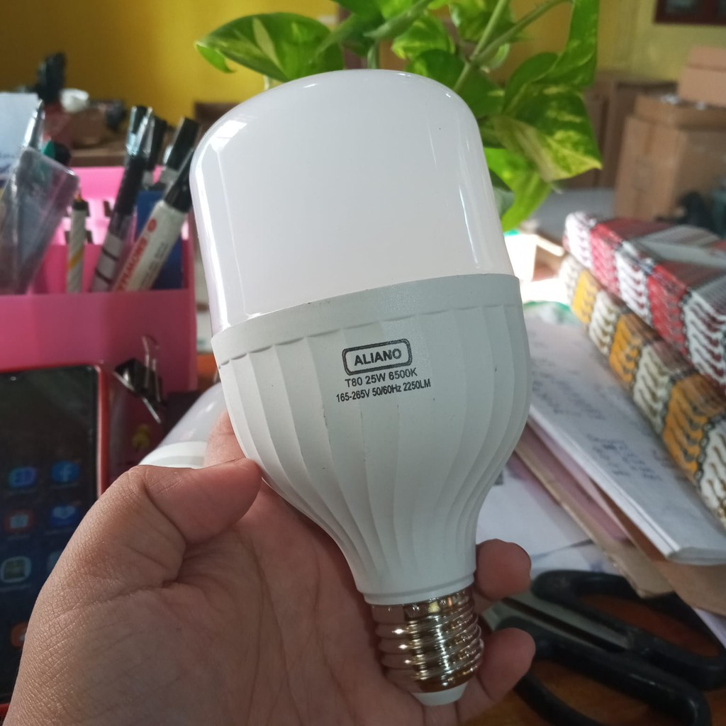 Lampu LED Aliano 25w - Bohlam LED Bulb 25 Watt - Lampu LED Murah Bagus