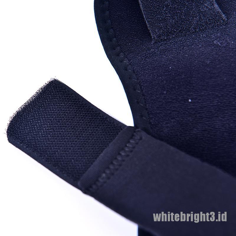 Strap Pelindung Pergelangan Kaki Elastis Warna Putih Untuk Cedera Olahraga