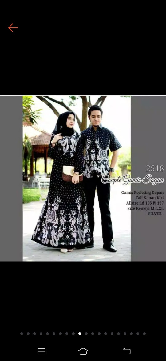 Maura Couple - Sania Ruffle Batik Couple Ori Ndoro Jowi Dnt Garansi Termurah Shopee -couple Clarisa