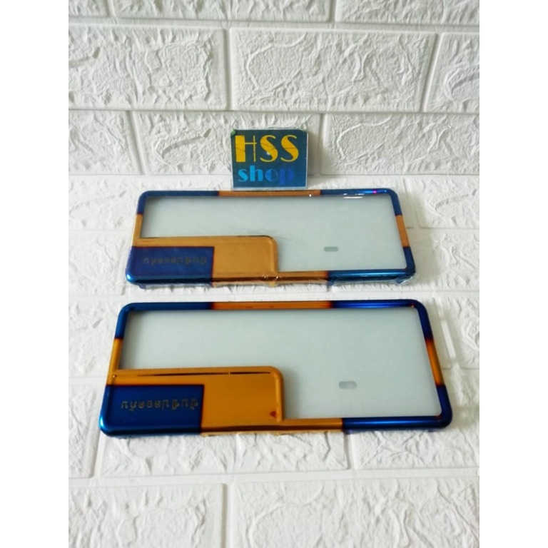 Dudukan atau Bingkai Plat Nomor TwoTone ( import ) = Nmax 155, Pcx 150, Beat, Vario 150, Mio J. Vixi