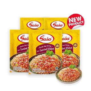 Jual Sasa Bumbu Nasi Goreng Sambal Matah 20gr x5 Pcs Indonesia|Shopee