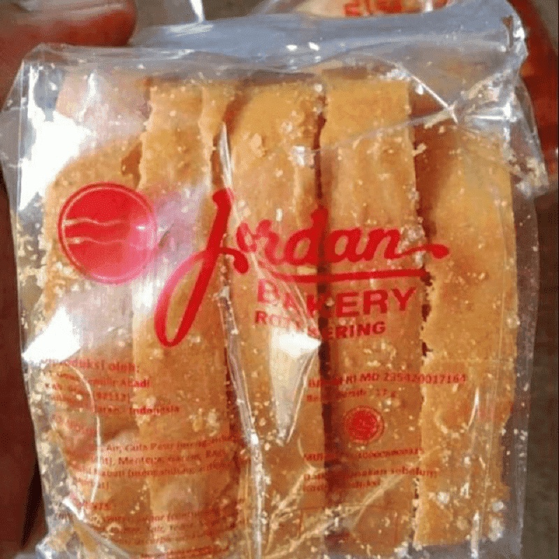 Roti Kering Iris Jordan 1 pak isi 10 Bungkus