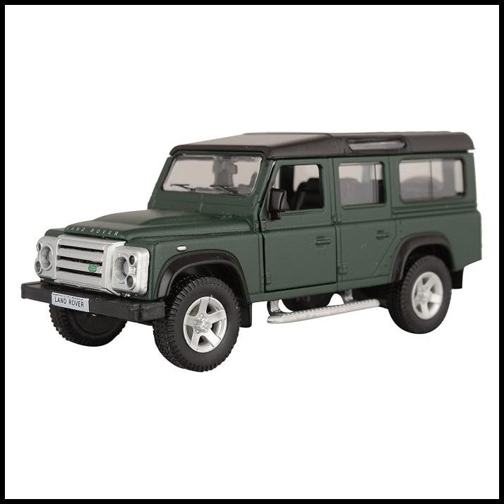 Rmz City Diecast Land Rover Defender Freewheel Matte Green