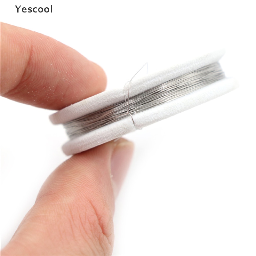 Yescool Kabel Resistor Nichrome 0.2mm Panjang 10m