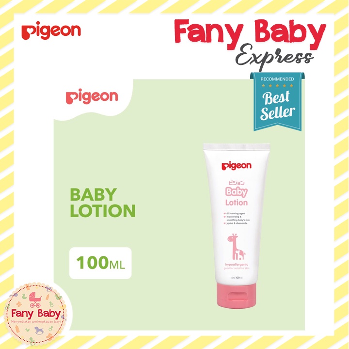 PIGEON BABY LOTION 100ML - PARABEN FREE / PR060904