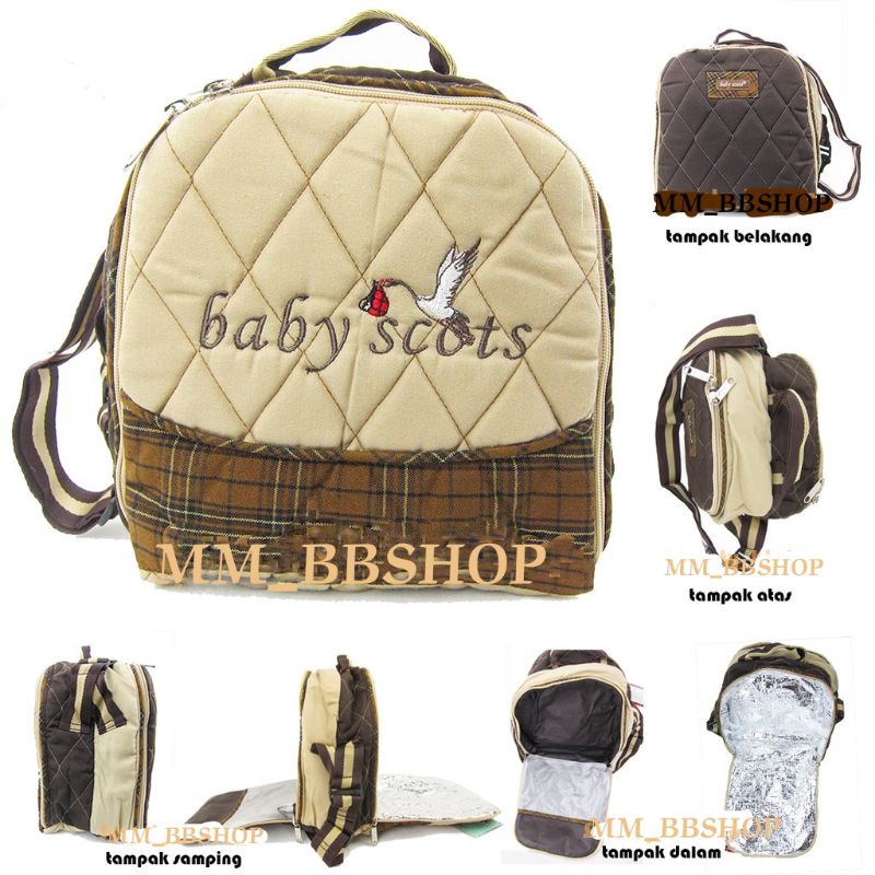 Tas bayi penahan suhu baby scot / Warmer bag / Tas bayi