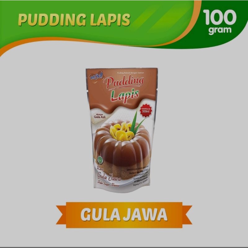 

Puding Nutrijel Gula Jawa / Pudding Nutrijell