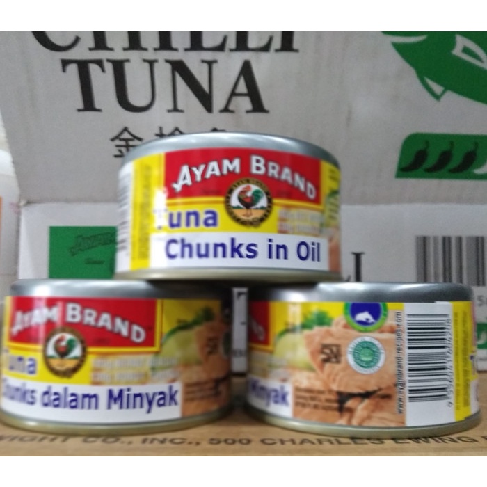 

Gg01Hh Ayam Brand Tuna Chunks Dalam Minyak 185Gram Ds01Gkk