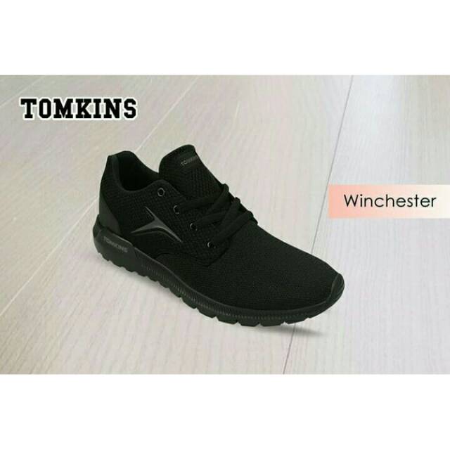 Sepatu tomkins pria WINCHESTER blk