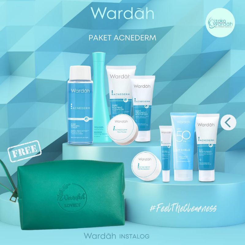 Paket Wardah Beauty (Free Pouch )