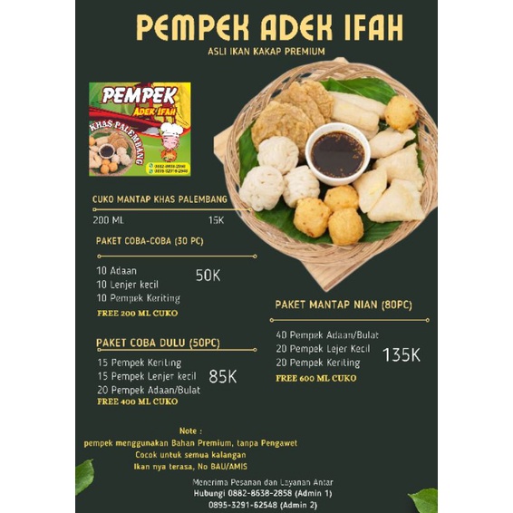 

pempek Asli Palembang khas palembang